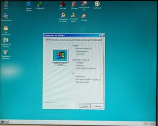 Ordenador Retro MSI Multiboot Window XP Windows 98