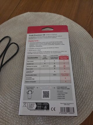Calculadora Texas Instruments TI-83 Premium CE