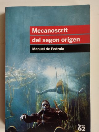 MECANOSCRIT DEL SEGON ORIGEN, LIBRO