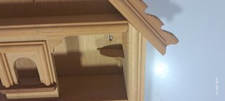 Casita de Muñecas de Madera Artesanal