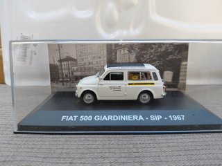 Modellino Fiat 500 Giardiniera SIP 1967 1/43