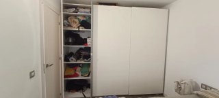 Armario IKEA 275cmx235cm de 3 módulos con puertas