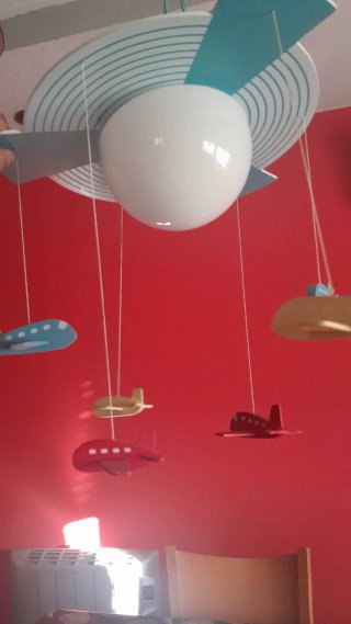 Lámpara Infantil Philips Aviones