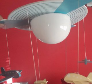 Lámpara Infantil Philips Aviones