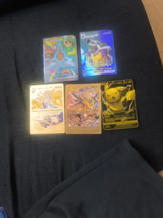 Lote de 5 Cromos Pokémon