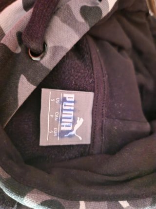 Sudadera Puma Negra Talla S