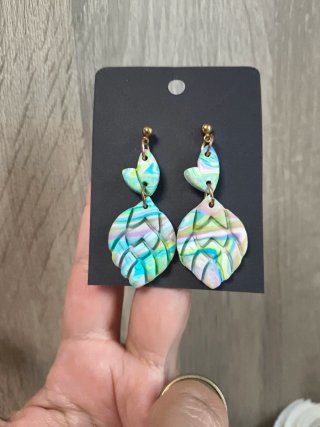 Pendientes de Arcilla Polimérica
