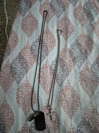Set de 2 Cadenas con Colgantes