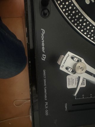 Pioneer PLX-500 Tocadiscos Negro