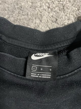 Sudadera Nike Air Negra