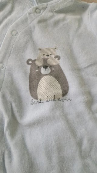 Pijama de Invierno Prenatal Bebé 1-3 Meses