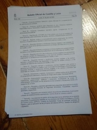 Temario oposición inspección farmacia/farmacéutico