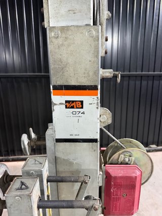 2 Torres Elevador de Carga Portátil 5,3m / 200kg