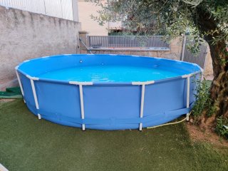 Piscina Desmontable Circular Azul