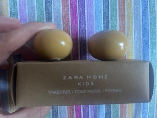 2 Tiradores cerámica Snoopy Zara Home Kids