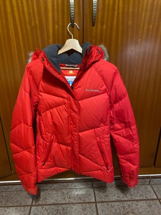 Anorak Columbia Rojo Talla M