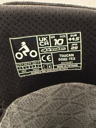 Botas Alpinestars Toucan Gore-Tex Talla 44.5
