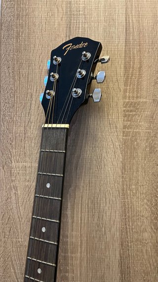 Guitarra Acústica Fender FA-125CE Negra