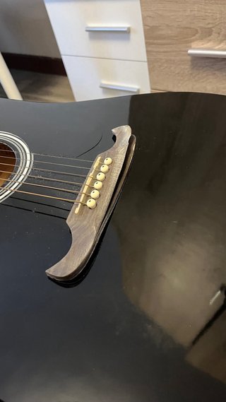 Guitarra Acústica Fender FA-125CE Negra