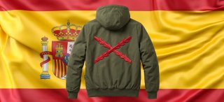 EDICIÓN ESPECIAL: CHAQUETA VERDE OLIVA CON CRUZ