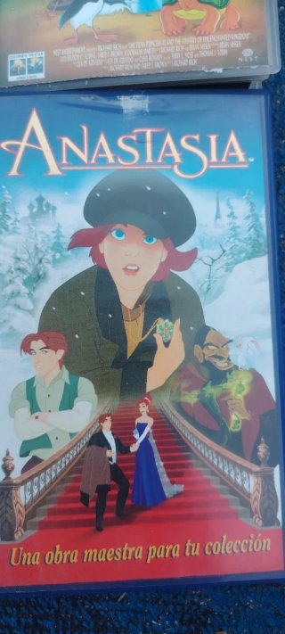 Lote 6 Películas VHS Disney Bella bestia durmiente