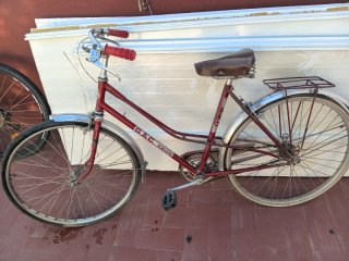 Bicicleta Clásica Roja GAC
