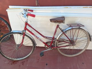 Bicicleta Clásica Roja GAC