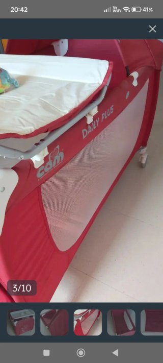 Cuna de viaje para bebé
