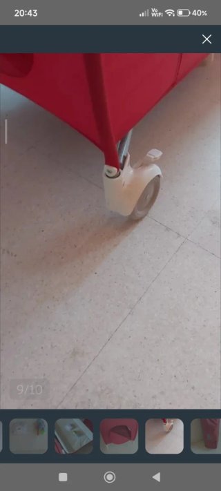 Cuna de viaje para bebé