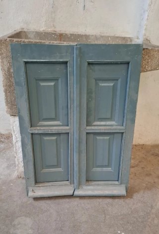 Ventanas de madera rústicas
