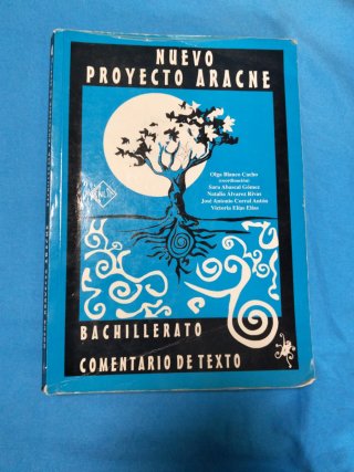 Nuevo proyecto aracne, Bachillerato comentario ...