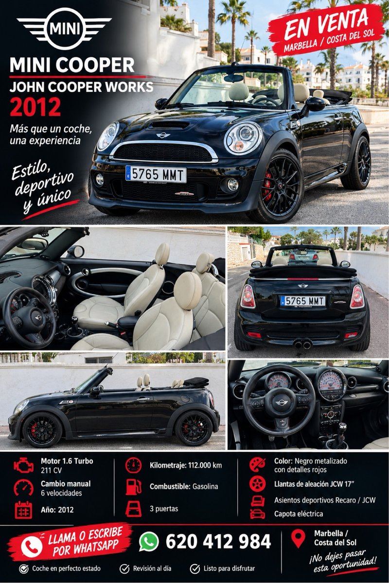 MINI Cabrio John Cooper Works 2012