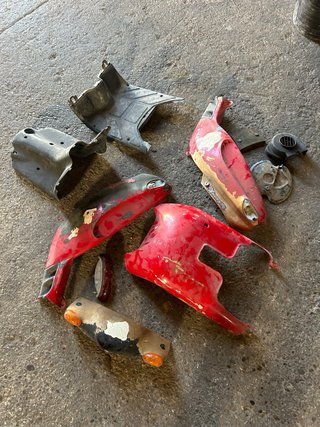 Plásticos Piaggio NRG - Piezas Varias