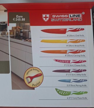 Set 7 Cuchillos Swiss Line