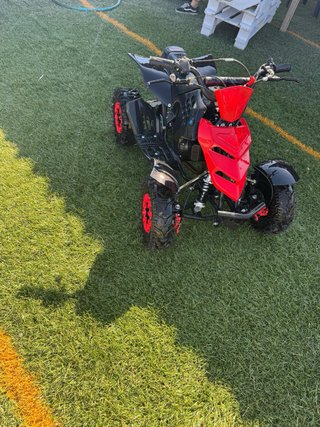 Quad MTR Mini Negro/Rojo