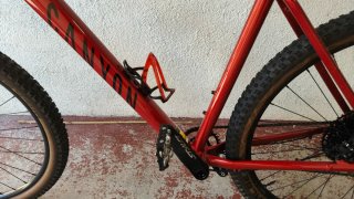 Bicicleta de Montaña Canyon Roja Talla XL