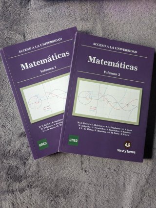 MATEMATICAS. ACCESO UNIVERSIDAD. UNED