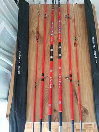 2 Cañas de Pescar Nex Kool Surf 420