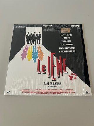 Le Iene (Reservoir Dogs) LaserDisc