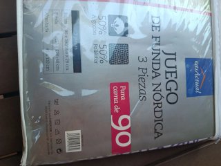 Juego Funda Nórdica Cama 90cm 3 Piezas