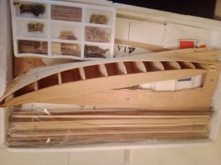Maqueta Barco La Toulonnaise 1823