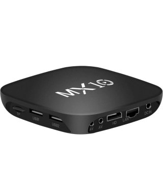 MX10 Android TV Box 4K Quad-Core WiFi Dual