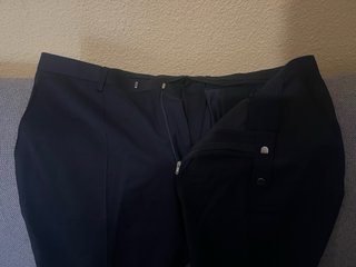 Pantalón de vestir HUGO BOSS azul marino