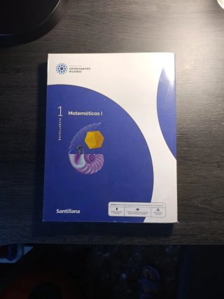 Libro matemáticas 1° Bach