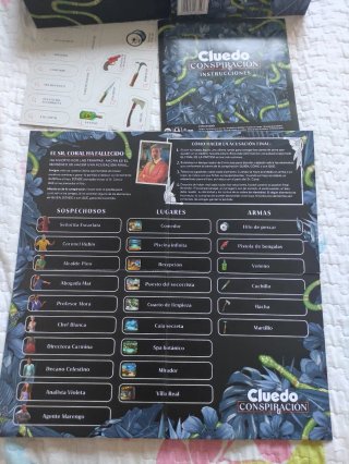 Juego de mesa Cluedo Conspiración
