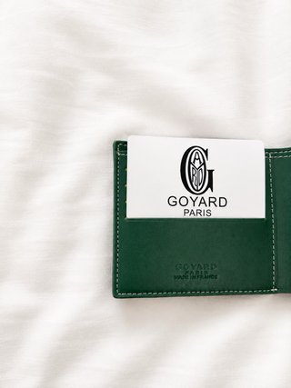 Cartera Goyard Verde