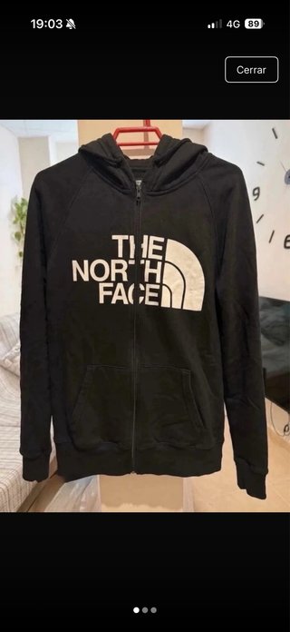 Chaqueta The North Face Negra Cremallera