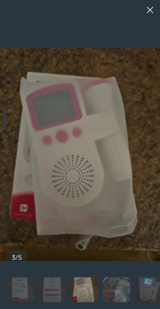 Doppler Fetal para Escuchar Latidos bebe