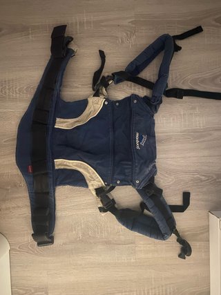 Mochila de porteo Manduca azul