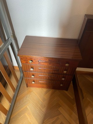 Estructura cama 1.20m + 2 mesillas + sinfonier+ la